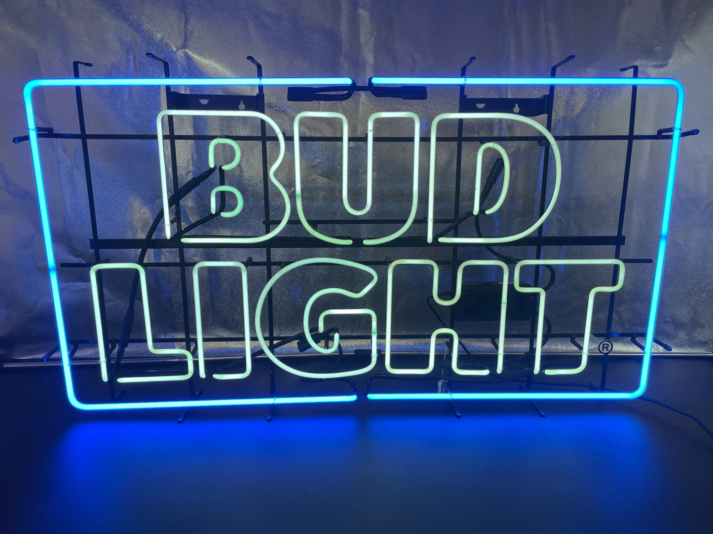 UD Double Stroke Word unit for Bud Light Large Neon Sign Replacement Tube Used