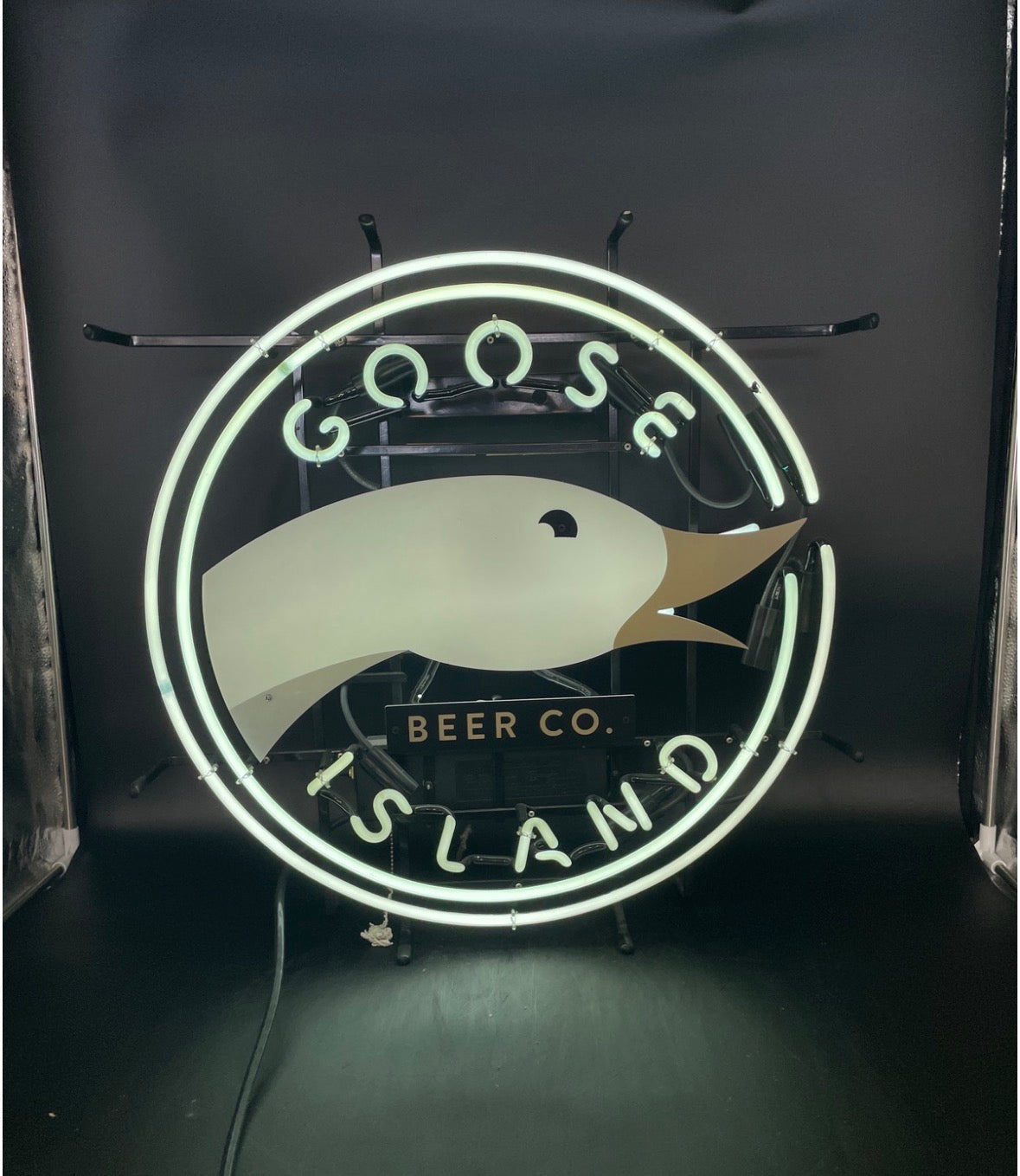Goose Island Goose Head Neon Sign Plastic Replacement Panel