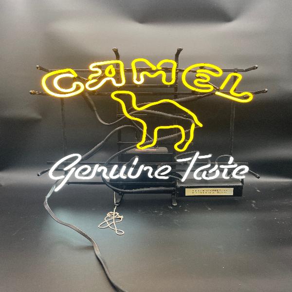 Vintage Camel Genuine Taste Neon Sign