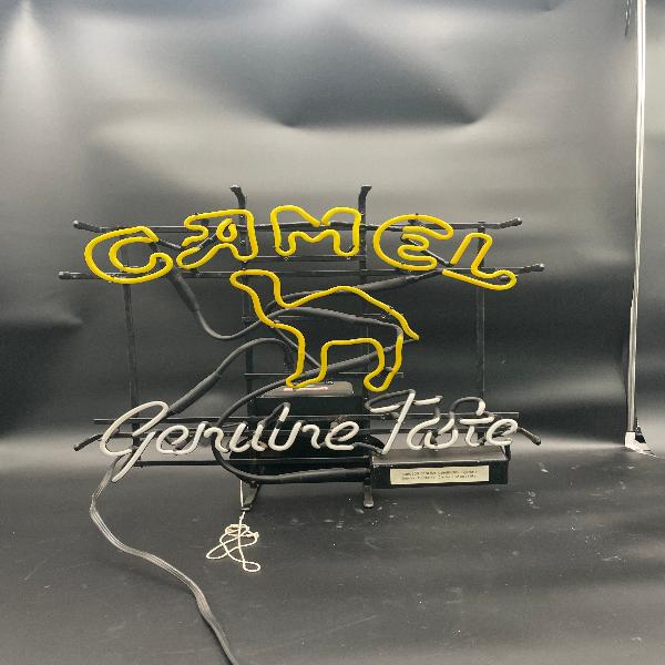 Vintage Camel Genuine Taste Neon Sign