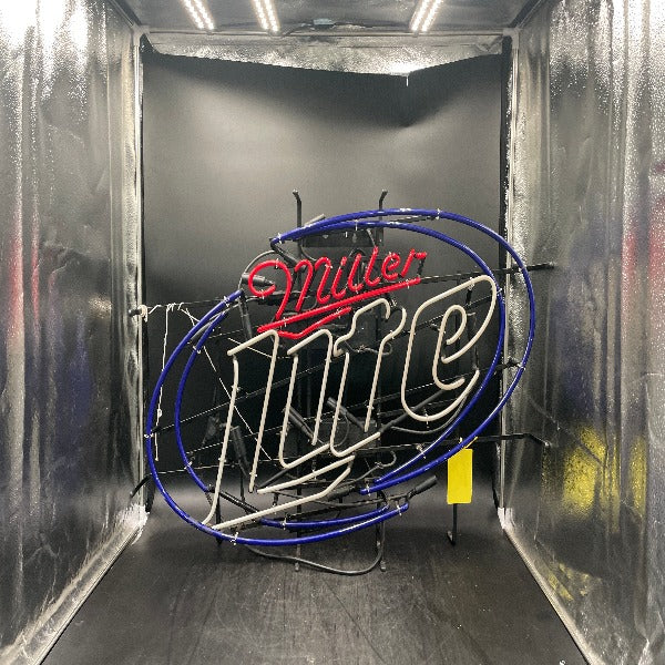 Large 2012 Miller Lite Neon Sign