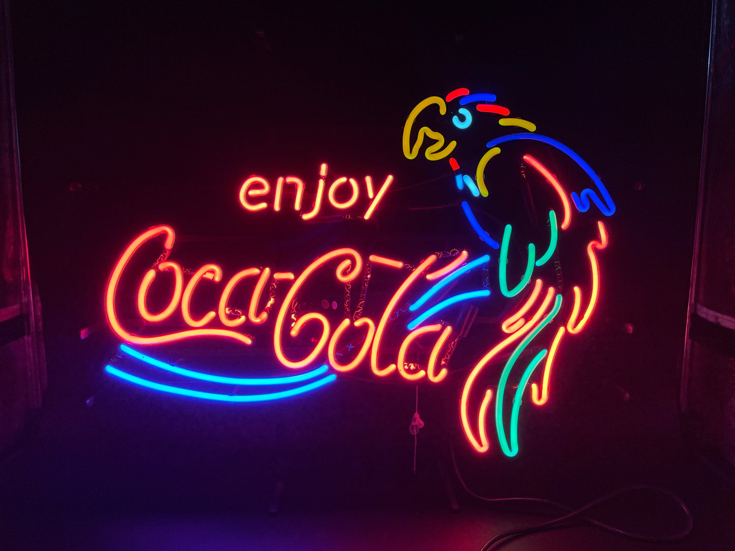 enjoy Single Stroke Word unit for Coca Cola Parrot Replacement Tube - Neon Sign Part