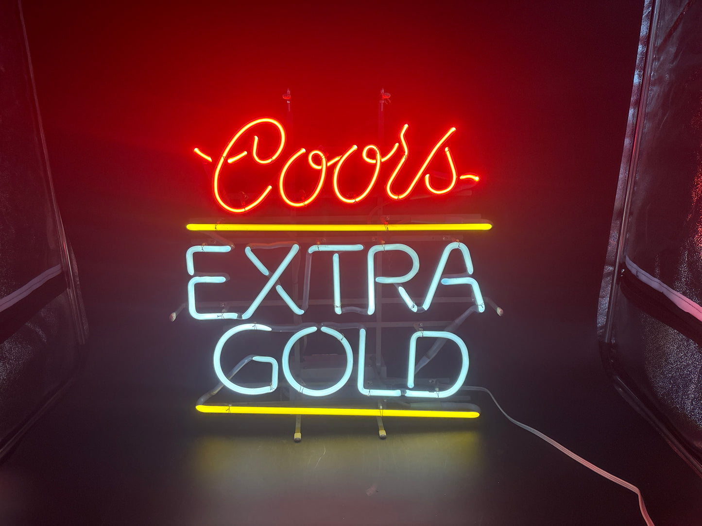 Coors Script Word unit for Coors Extra Gold Neon Sign Replacement Tube